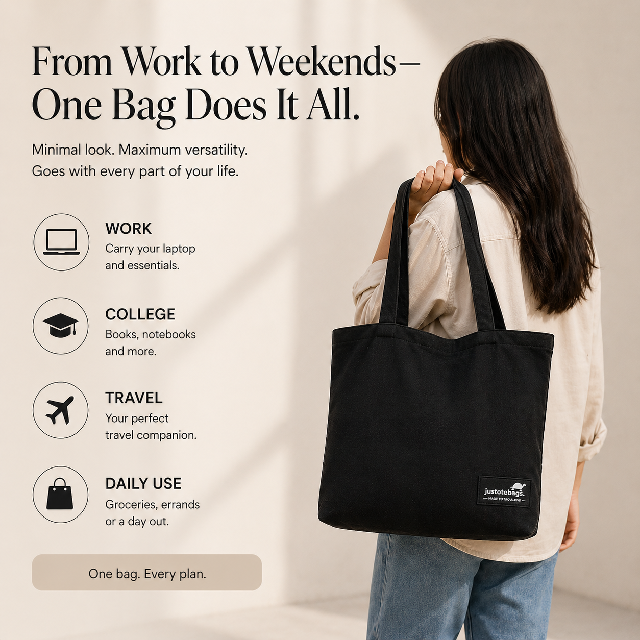 Essential - Noir Essence (Zip Closure)