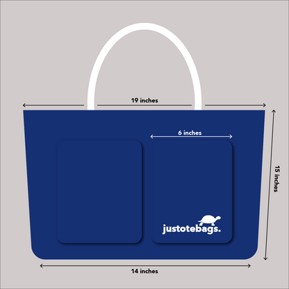 Essential Tote - Neutral Serenity (Button Closure)