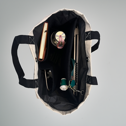 Essential Tote - Neutral Serenity (Button Closure)